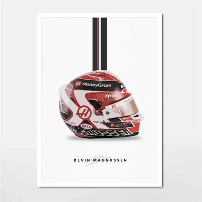 F1 Lando Norris Helmet Wall Art