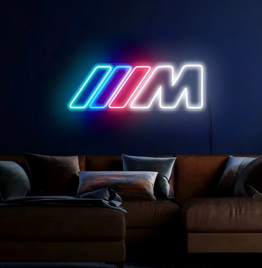 BMW M Neon Sign
